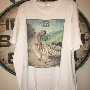 REM Reconstruction tour shirt 1985 vintage rock